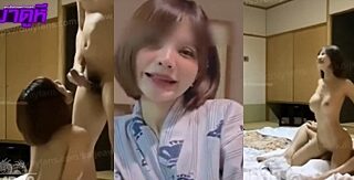 คลิปหลุดOnlyfans Kaijeaw น้องไข่เจียวไปดื่มโซจูกับรุ่นพี่ที่ทำงาน น้องน่ารักไม่ไหวเลยต้องเอ่ยปากขอจับเย็ดหีซะหน่อย ใส่ชุดกินโมโนสุดแซ่บพร้อมขึ้นควบร่อนหีบดควยได้อย่างสุดฟิน